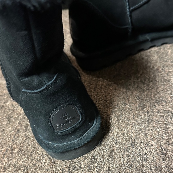 BearPaw Black Suede Boots - Picture 2 of 3